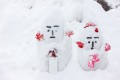 Снеговики в Японии