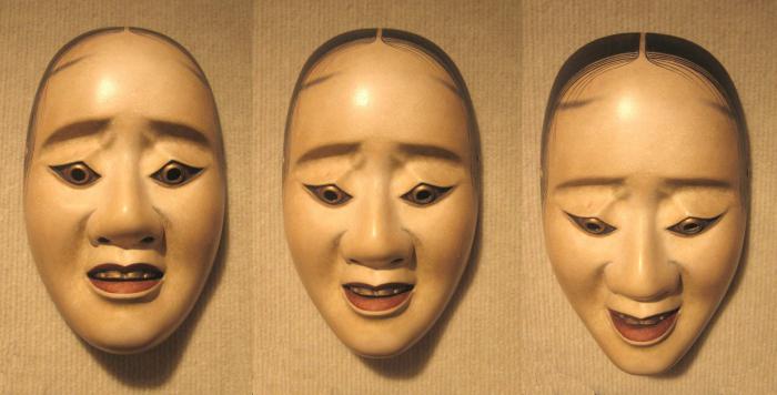 Японские маски. Театральные японские маски