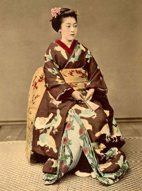 Разница между кимоно и юкатой
